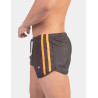 Barcode Berlin Short BYRON Laboratory Noir-Orange